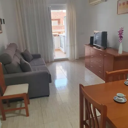 Schöne Ferienwohnung ca. 350m vom Strand entfernt Oropesa del Mar Exterior foto